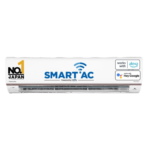Panasonic 1.5 Ton 5 Star Wi-Fi Inverter Smart Split AC (7 in 1 Convertible with True AI Mode, 4 Way Swing, Active Air Purification by nanoeX/nanoe-G and real time AQI monitoring, Matter Certified, 2024 Model, White)