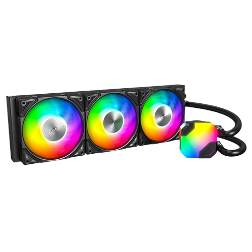 Montech HyperFlow ARGB 360 CPU Liquid Cooler (Black)