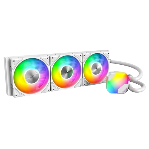 Montech HyperFlow ARGB 360 CPU Liquid Cooler (White)