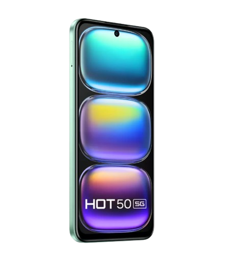 Infinix Hot 50 5G, 4GB RAM, 128GB ROM, Sage Green, SmartPhone