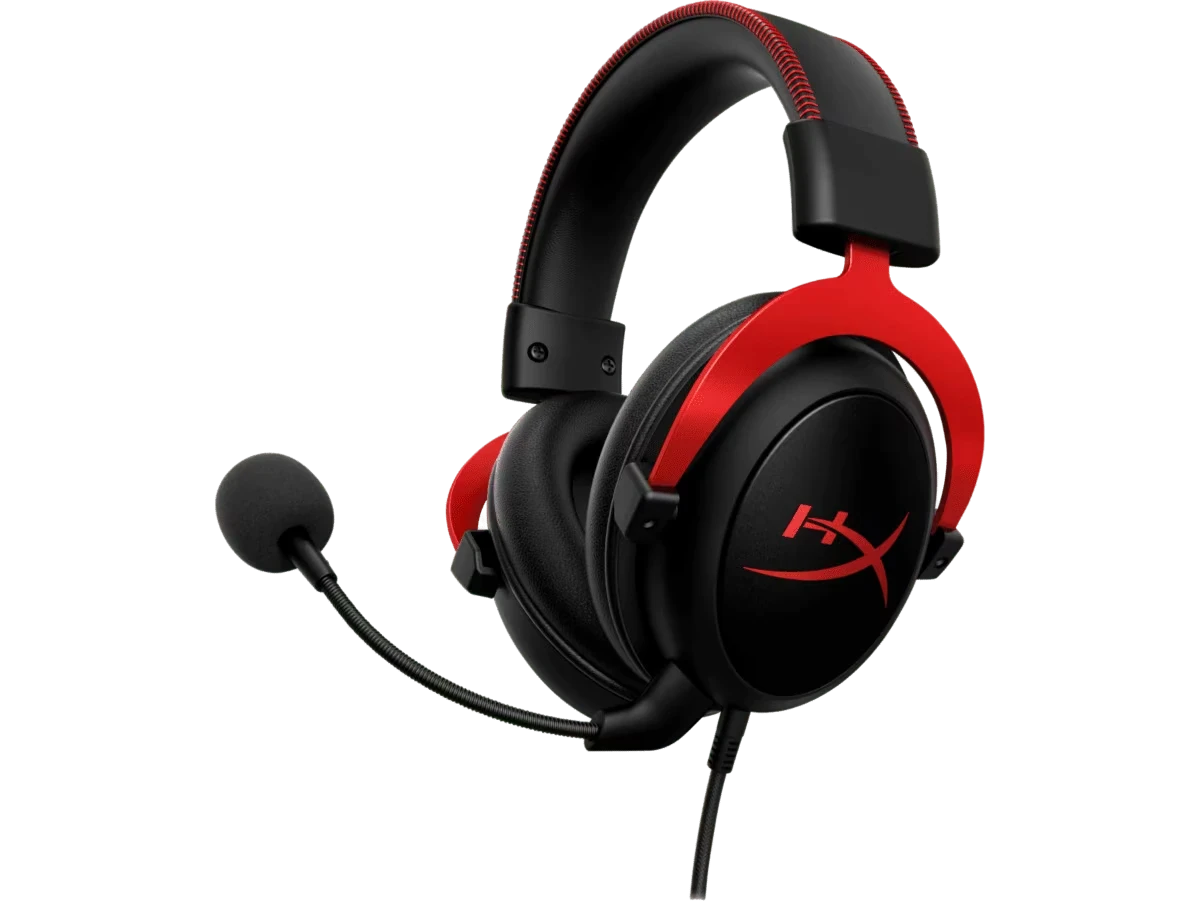 HP HyperX Cloud II - Gaming Headset Black-Red