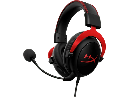 HP HyperX Cloud II - Gaming Headset Black-Red