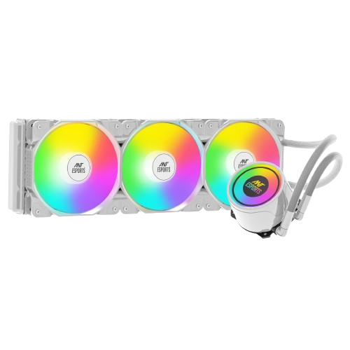 Ant Esports ICE-360 ARGB CPU Liquid Cooler (White)