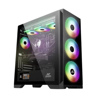 Ant Esports ICE-590TG ARGB E-ATX Mid Tower Case