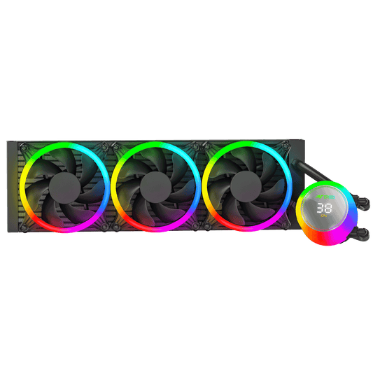 Ant Esports ICE Chroma 360 ARGB 360mm CPU Liquid Cooler (Black)