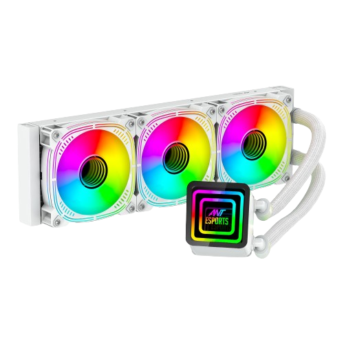 Ant Esports ICE-Infinite 360 ARGB 360mm CPU Liquid Cooler (White)