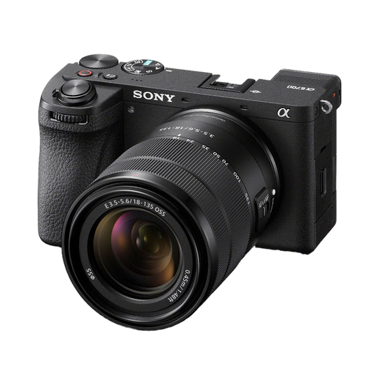 Sony Alpha ILCE-6700M APS-C Interchangeable-Lens Mirrorless Camera (Body + 18-135 mm Power Zoom Lens) | Made for Creators | 26.0 MP | Artificial Intelligence based Autofocus | 4K 60p Recording - Black