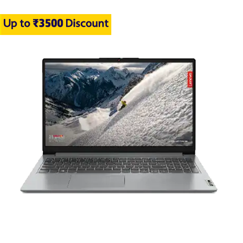 Lenovo IdeaPad Slim 1 Gen 7, 39.62cms - AMD R5 (Cloud Grey) AMD Ryzen 5 5500U 16GB 512GB 15.6FHD Windows11 MSO Office