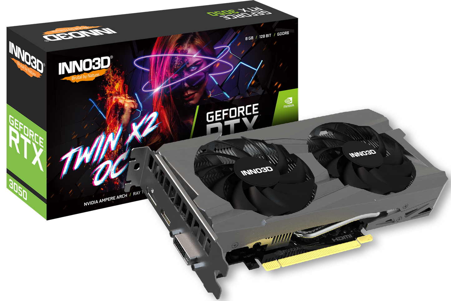 Inno3d RTX 3050 Twin X2 8GB Graphics Card