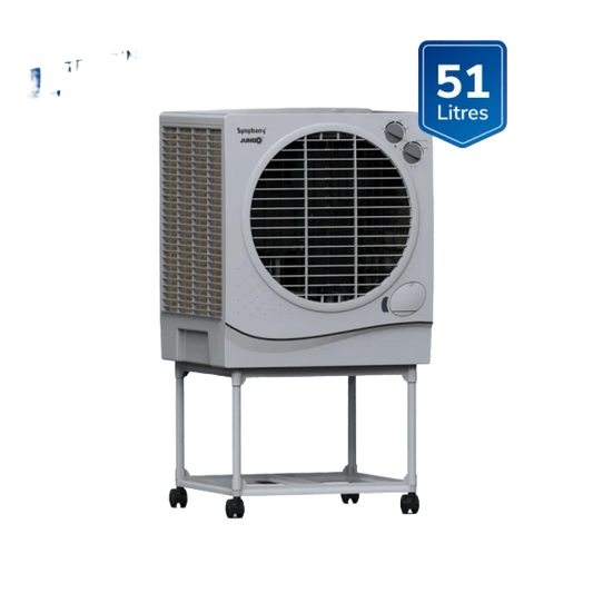 Symphony Jumbo 51 Room Desert Air Cooler 51-litres with Trolley