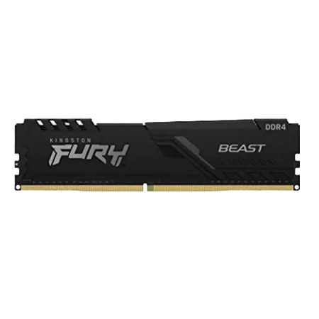 Kingston Fury Beast 16GB (16GBx1) DDR4 3200MHz Desktop RAM (Black)