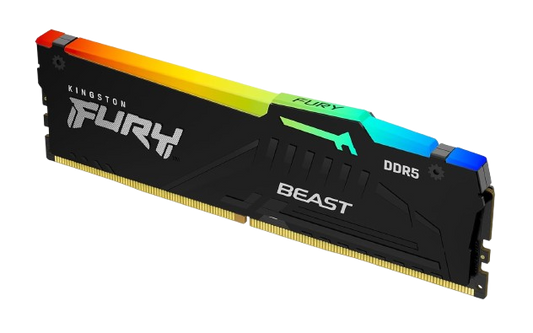 Kingston Fury Beast RGB 32GB 6000MHz CL36 DDR5 RAM - KF560C36BBE2A-32