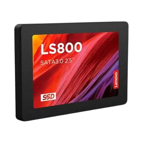 Lenovo LS800 480GB SSD | 2.5-inch SATA III 6Gb/s | Up to 520MB/s Read | Up to 490MB/s Write | 120TBW