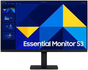 Samsung 60.5 cm FHD Monitor with 100 Hz refresh rate, IPS Panel and borderless design