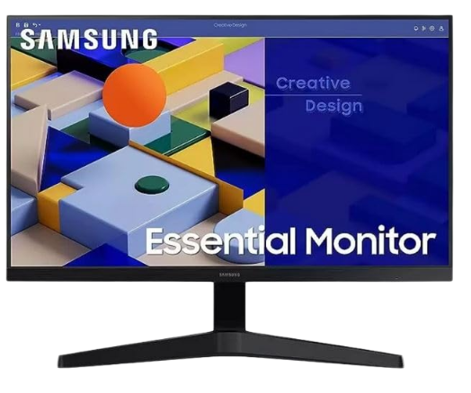 Samsung 68.6 cm FHD IPS Monitor with 100 Hz refresh rate, height adjustable stand and borderless design
