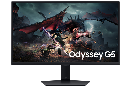 Samsung 68.5 cm (27) Odyssey G5 Gaming Monitor (2024) with IPS panel and 180 Hz refresh rate