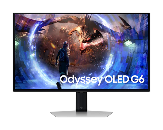 Samsung 67.8 cm (27) Odyssey OLED G6 Gaming Monitor with 360 Hz refresh rate and 0.03 ms (GtG) response time