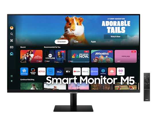 Samsung 68.6 cm (27) M5 FHD Smart Monitor with Smart TV experience