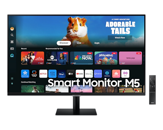 Samsung 68.6 cm (27) M5 FHD Smart Monitor with Smart TV experience