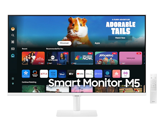 Samsung 68.6 cm (27) M5 FHD Smart Monitor with Smart TV experience
