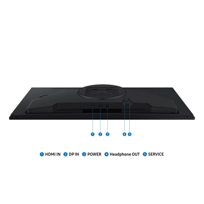 Samsung Odyssey G5 27-Inch Gaming Monitor | QHD 2560 × 1440 Resolution | Fast IPS Panel | 180Hz Refresh Rate | 1ms GtG Response Time | HDR10 | AMD FreeSync | NVIDIA G-SYNC Compatible | 99% sRGB | Height Adjustable Stand | HDMI 2.0 | DisplayPort 1.2