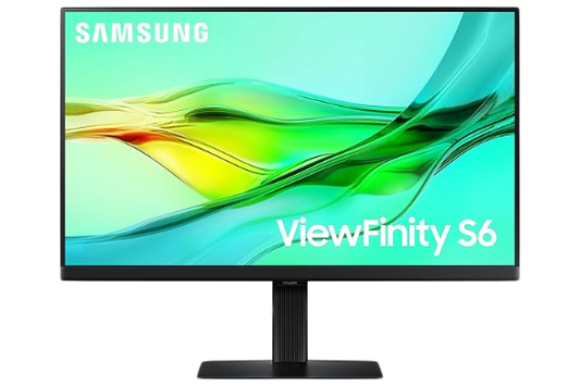Samsung 80 cm (32) 2K QHD ViewFinity S6 Monitor with IPS panel, 100 Hz refresh rate, USB Type-C