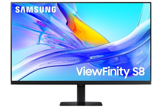 Samsung 80 cm (32) 4K UHD ViewFinity S8 Monitor with USB Type-C and LAN Port