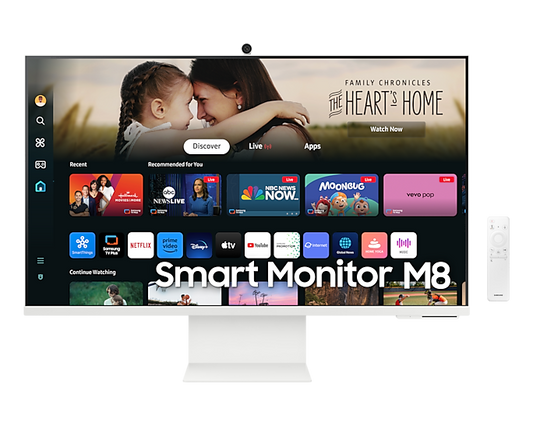 Samsung 80 cm (32) M8 UHD 4K AI Smart Monitor with Smart TV experience