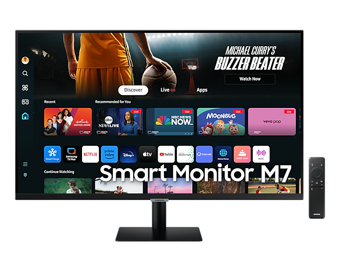 Samsung 1.08 m (43) M7 UHD 4K Smart Monitor with Smart TV experience