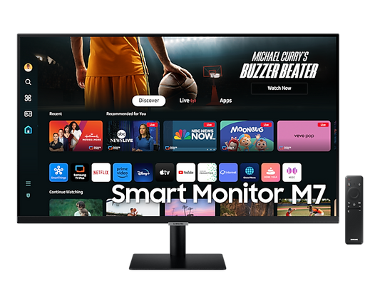 Samsung 1.08 m (43) M7 UHD 4K Smart Monitor with Smart TV experience