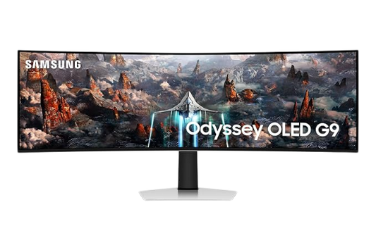 Samsung 1.24 m (49) Odyssey OLED G9 2K DQHD Gaming Monitor with 240Hz refresh rate