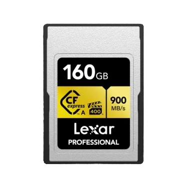 Lexar TYPE-A CF express Card Gold, R900/W800 MB/S - 160GB - LCAGOLD160G-RNENG