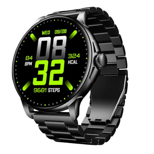 boAt Lunar Oasis Smartwatch with 1.43" AMOLED Display, Turn-By-Turn Navigation, Dynamic User Interface, QR Tray