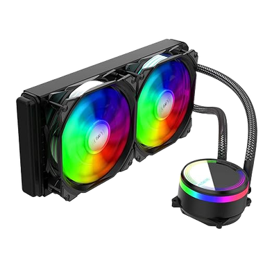 Alseye M240B ARGB 240mm CPU Liquid Cooler (Black)