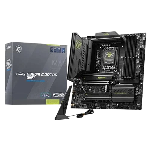 MSI MAG B860M Mortar M-ATX WiFi Motherboard