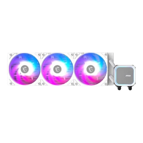 MSI MAG CORELIQUID A13 360 ARGB CPU Liquid Cooler (White)