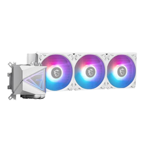 MSI MAG CORELIQUID I360 ARGB CPU Liquid Cooler (White)