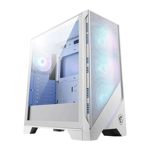 MSI MAG Forge 320R Airflow (ATX) Mid Tower Cabinet (White)