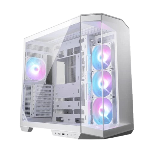 MSI MAG PANO 100R PZ ARGB ATX Mid Tower Case (White)