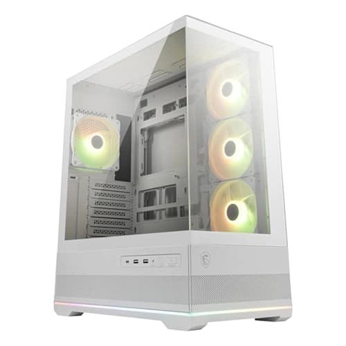 MSI MAG Pano 110R PZ ARGB White ATX Mid Tower Case