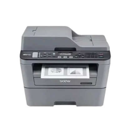 Brother MFC-L2701DW Mono Laser Multifunction Printer | Print Scan Copy Fax | 30ppm | Auto Duplex | Wi-Fi | 35-Sheet ADF | 250-Sheet Tray