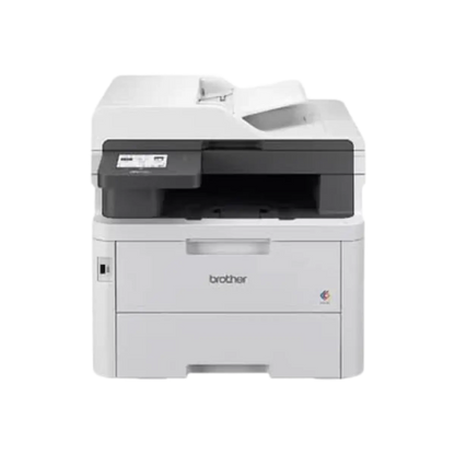 Brother MFC-L3760CDW Colour Laser Multifunction Printer | Print Scan Copy Fax | 26ppm | Auto Duplex | Wi-Fi | 50-Sheet ADF | 3.5" Colour Touchscreen