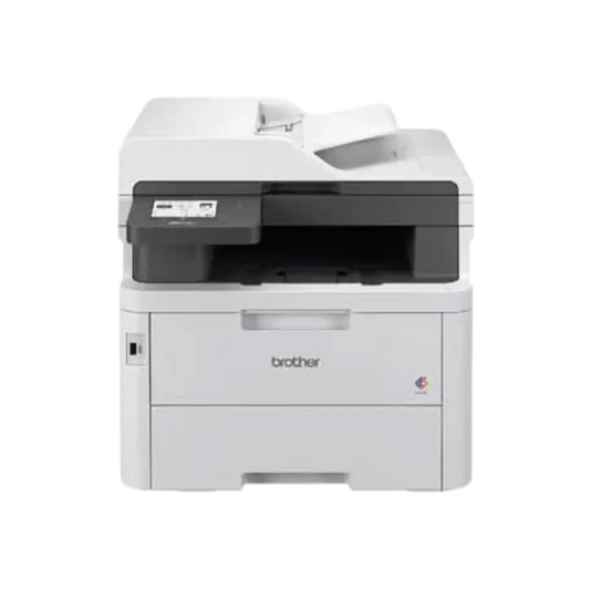 Brother MFC-L3760CDW Colour Laser Multifunction Printer | Print Scan Copy Fax | 26ppm | Auto Duplex | Wi-Fi | 50-Sheet ADF | 3.5" Colour Touchscreen