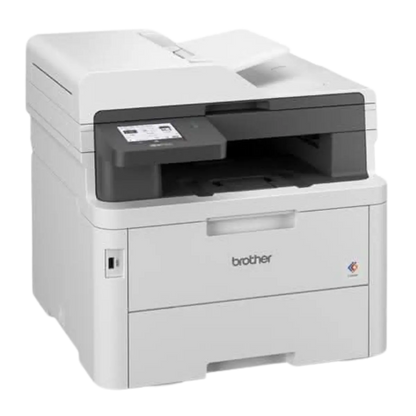 Brother MFC-L3760CDW Colour Laser Multifunction Printer | Print Scan Copy Fax | 26ppm | Auto Duplex | Wi-Fi | 50-Sheet ADF | 3.5" Colour Touchscreen