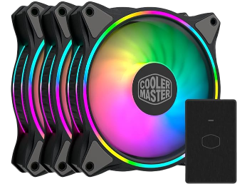 Cooler Master MasterFan MF120 Halo ARGB Cabinet Fan (Triple Pack)