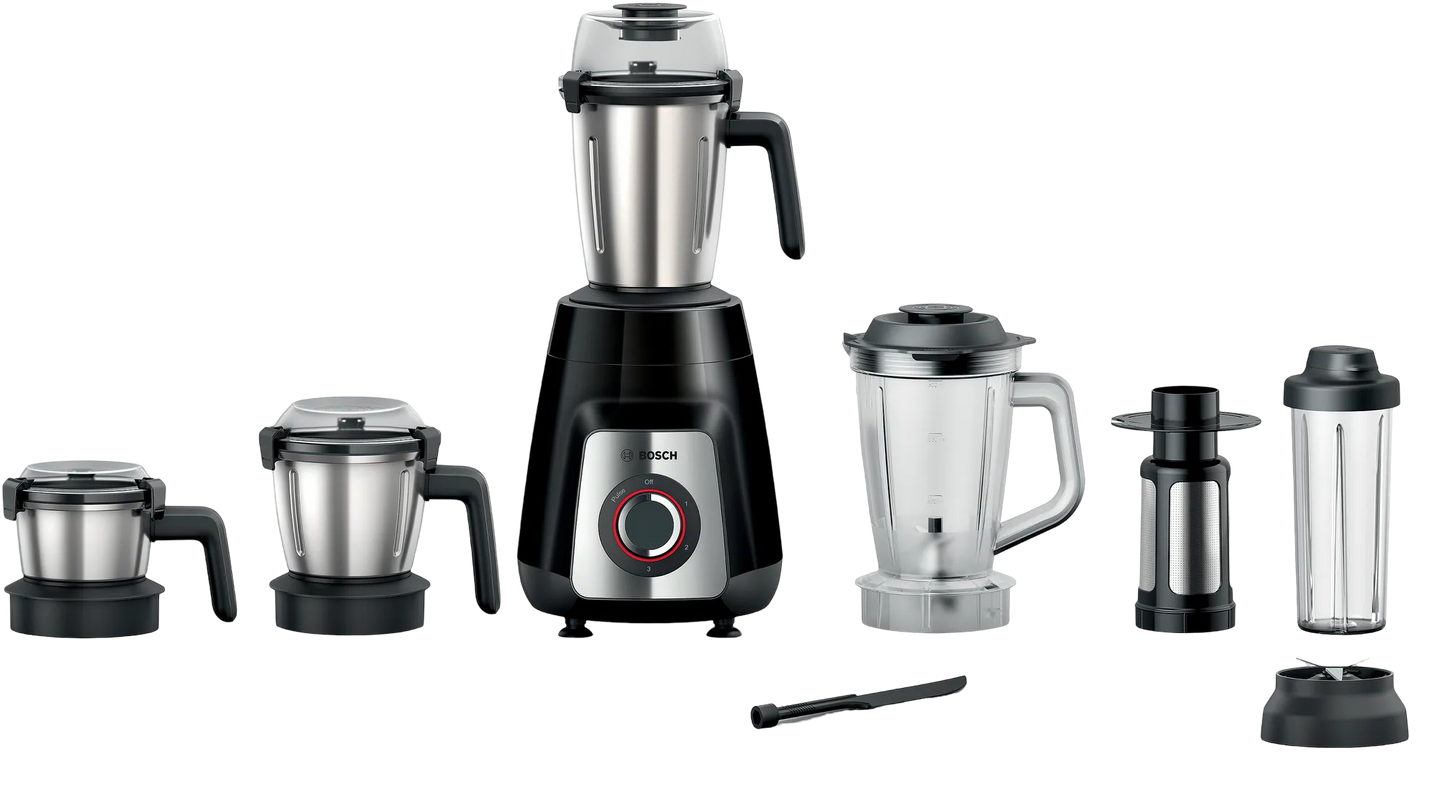 BOSCH  Mixer Grinder TrueMixx 750 W Black