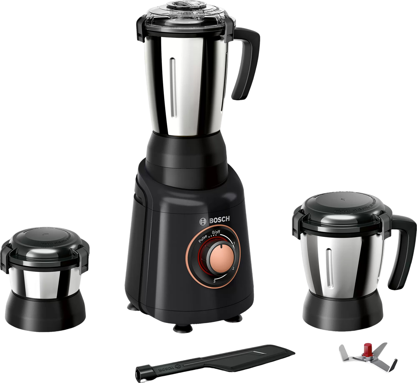 BOSCH  Mixer Grinder TrueMixx Radiance 600 W Black
