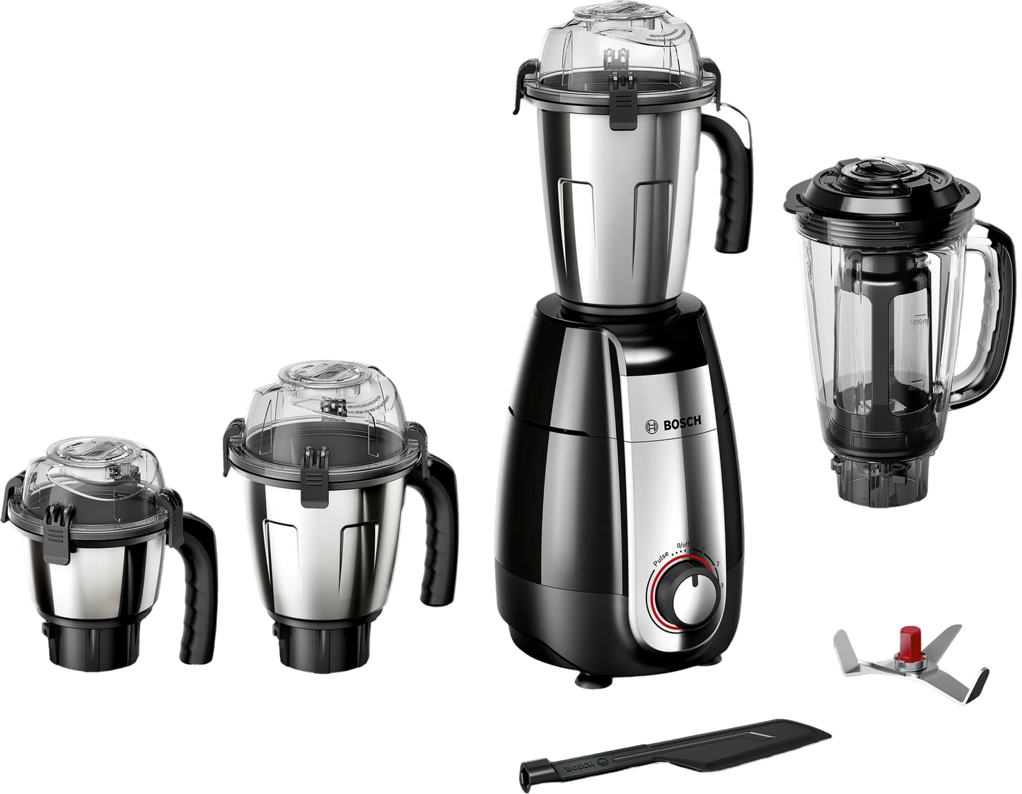 BOSCH  Mixer Grinder TrueMixx Pro 1000 W Black