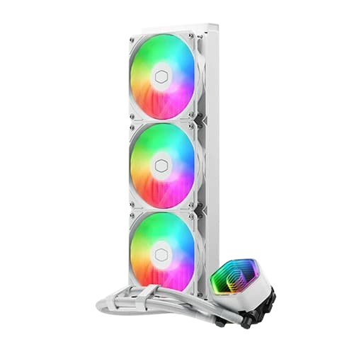 COOLER MASTER MasterLiquid 360 Core II ARGB White CPU Liquid Cooler