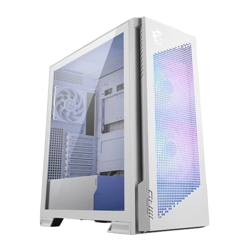 MSI MPG Velox 300R Airflow PZ ARGB E-ATX Mid Tower White Case